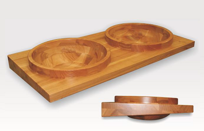 Wood Vessel Sink Oak Walnut Teak Canada